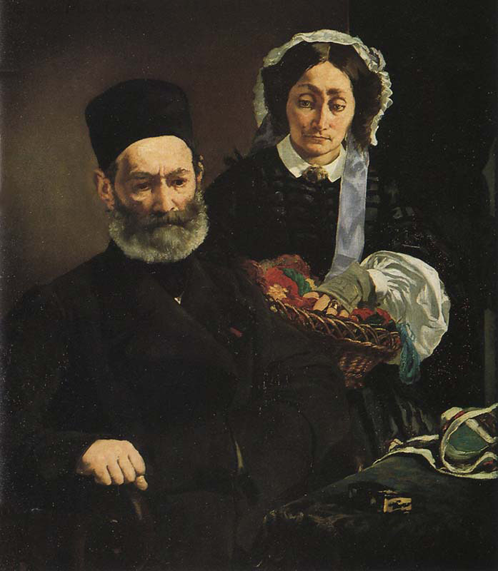 Mr and Mrs Auguste Manet 